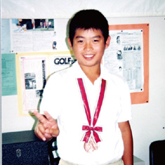 小学生の池田勇太プロ