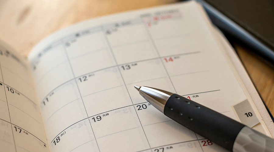 営業カレンダー